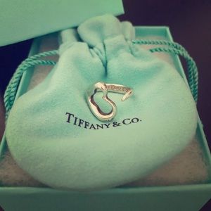 Tiffany Elsa Peretti Open Heart Ring